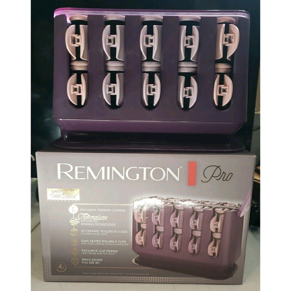 Remington Pro Hair Setter Advanced Thermal Technology 20 Heated Rollers  - H9102